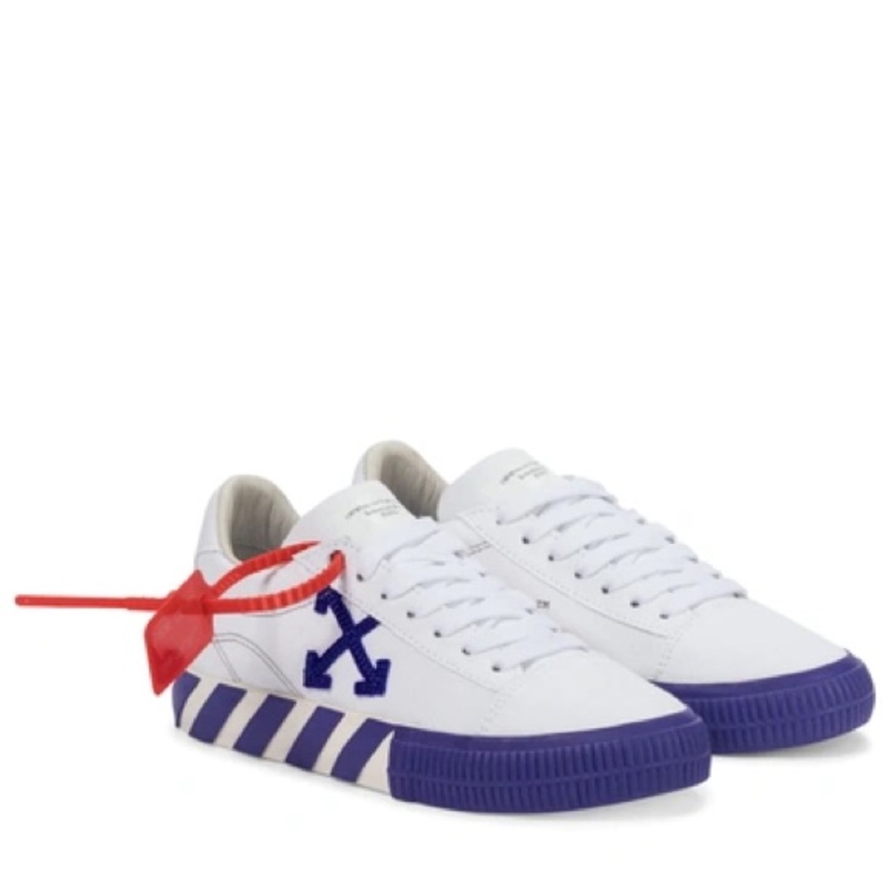 OFF-WHITE Low Vulcanized Canvas Sneakers NWT